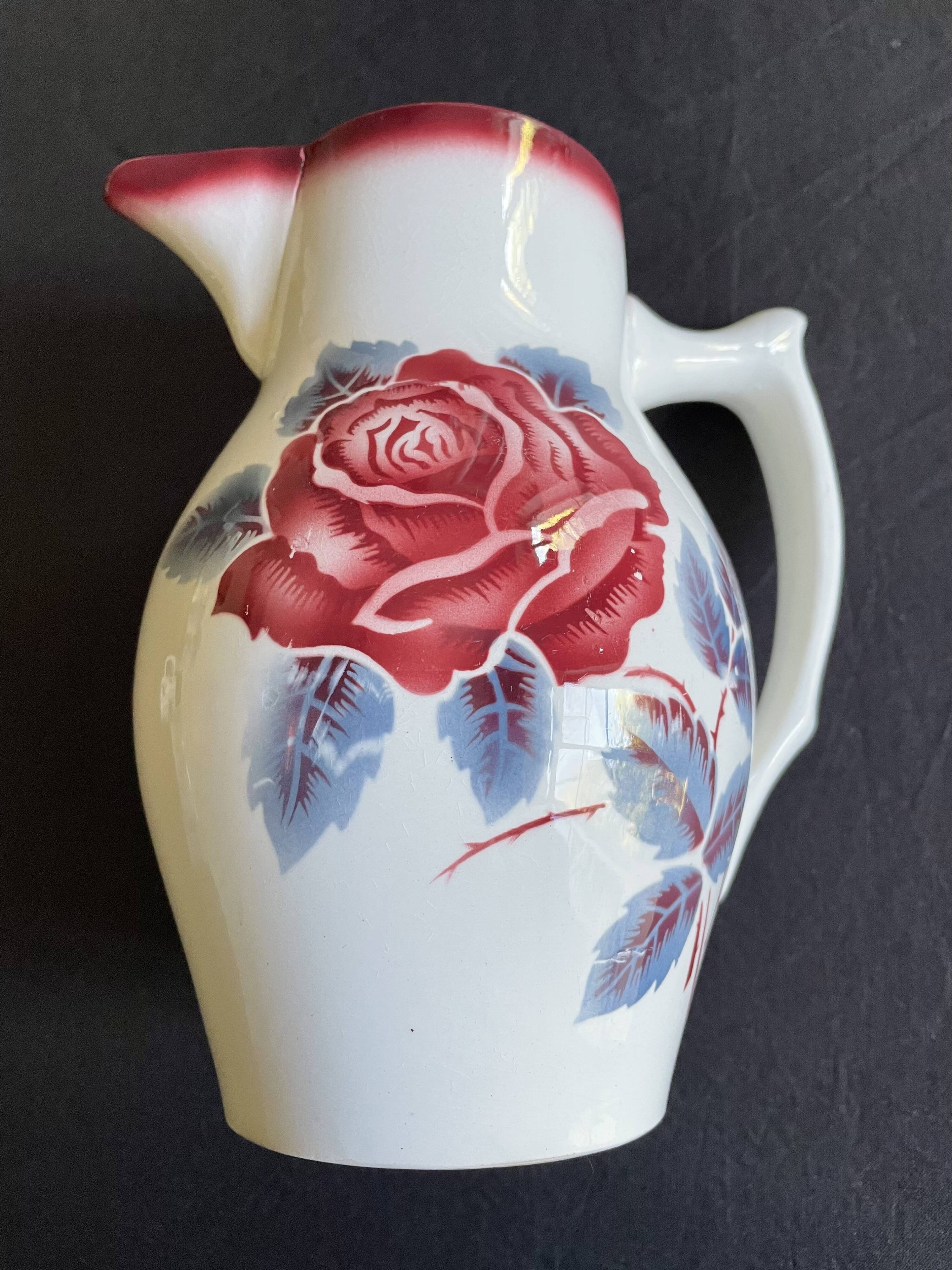 Pitcher Digoin Sarreguemines model Lucette