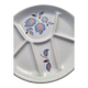 Plate set of 5 St Amand vintage Sologne model