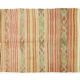 Anatolian handmade kilim rug 195 cm x 136 cm