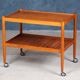 Mid-Century Teak Serving Trolley, Denmark, 1960s