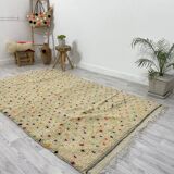 Handmade wool Berber rug 250 X 150 CM