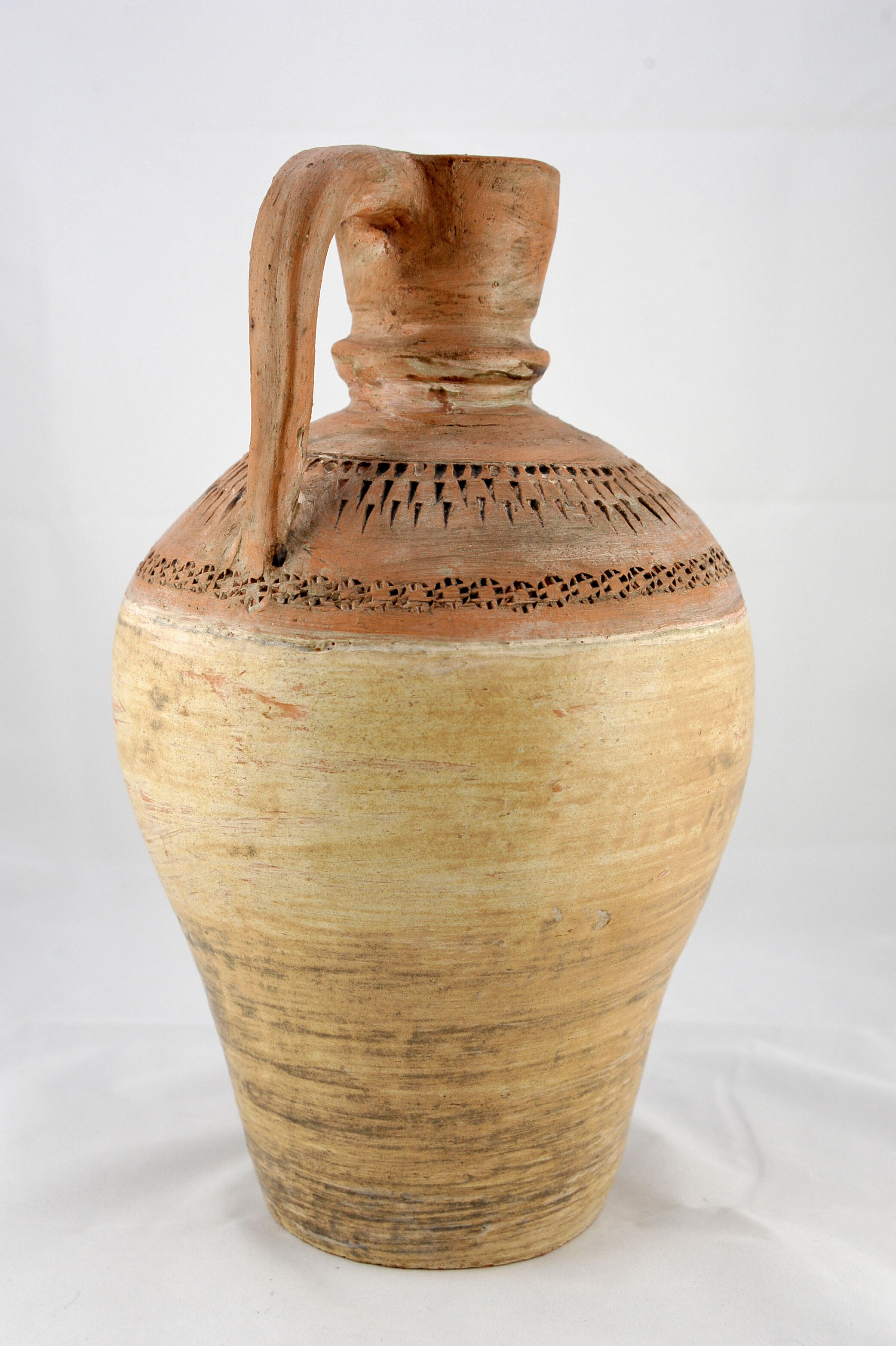 Terracotta jug