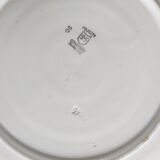 Two Schramberg Majolika painted flower dishes