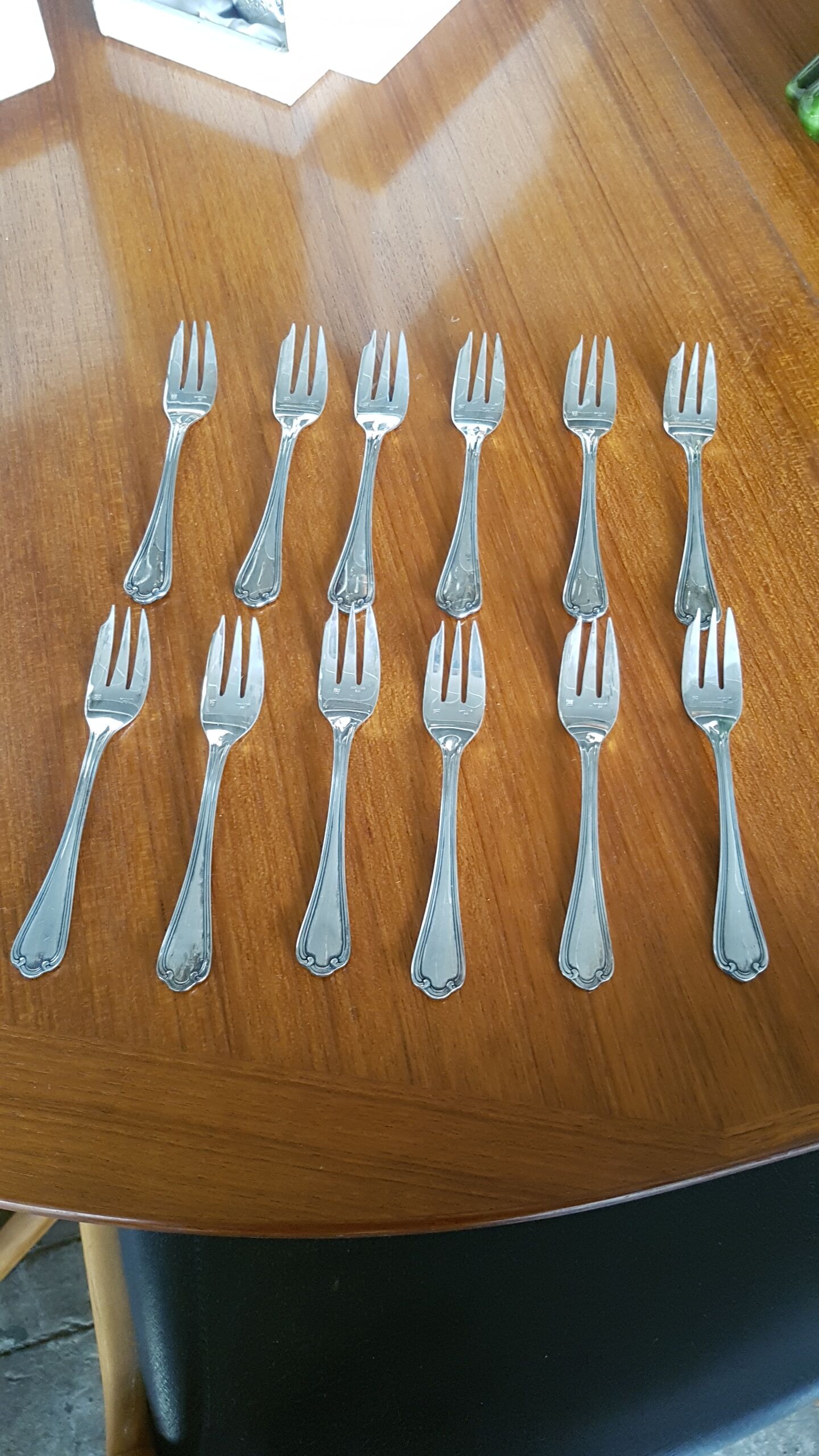 Ercuis cake forks