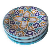 3 assiettes orientales vintage