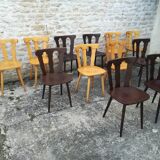 Set of 12 bistro chairs