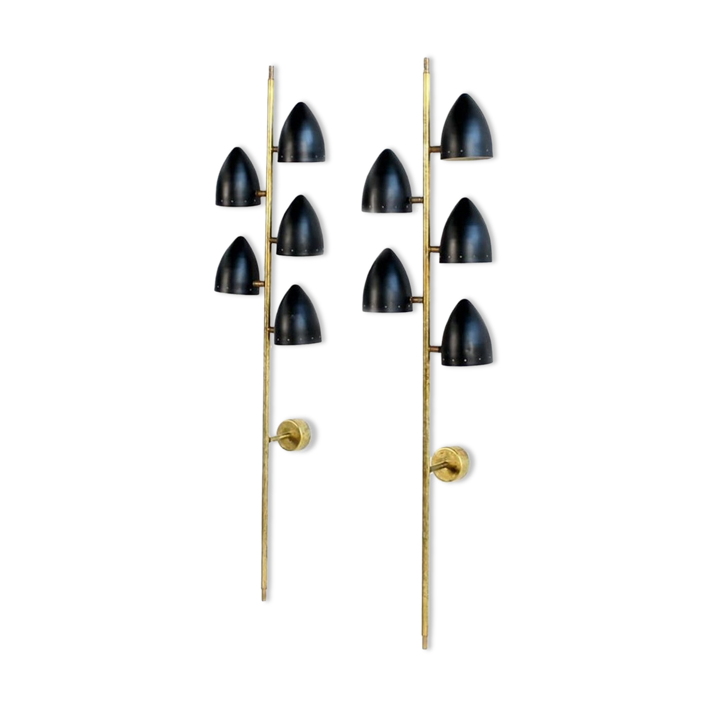 Pair of Italian sconces of the 1950s
