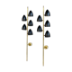 Pair of Italian sconces of the 1950s