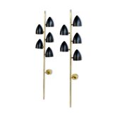 Pair of Italian sconces of the 1950s