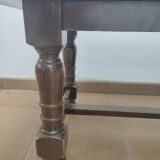 Coffee table in solid walnut wood