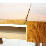 Art deco extendable dining table, 1930's, restored
