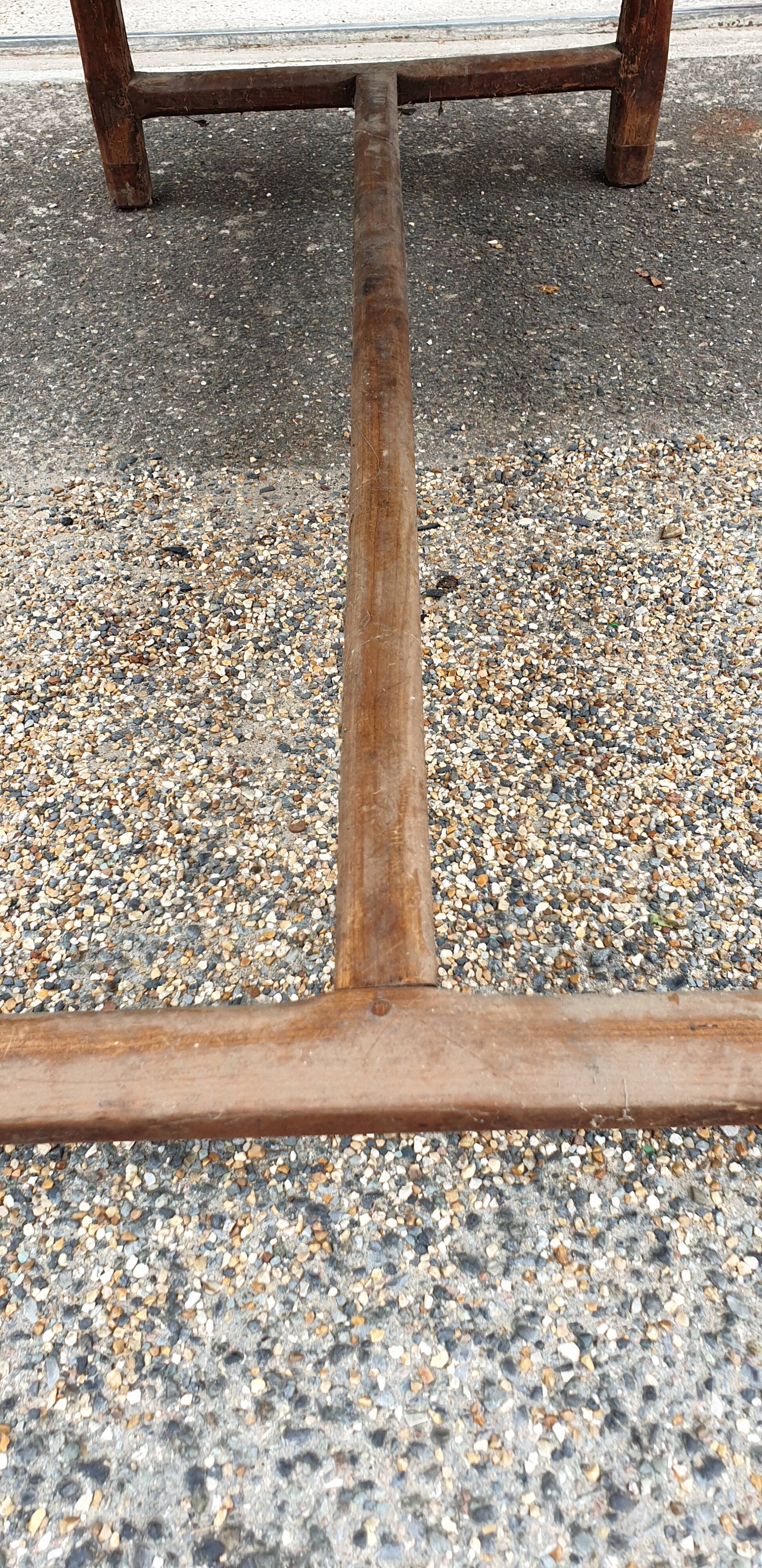 Farmhouse table in massive epicea XIXth