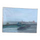 Oil painting on canvas view of Florence San Frediano early 1900
