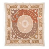 Vintage hand-embroidered tablecloth 133x143 cm