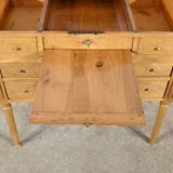Small Dressing Table in Solid Cherry, Louis XVI Period – Late 18th Century