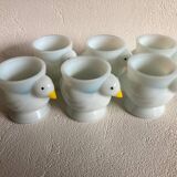 6 coquetiers poussins Opalex