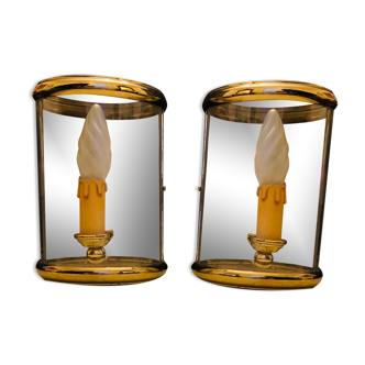 Pair of wall lamps