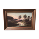 Landscape painting of Tuscany Italy