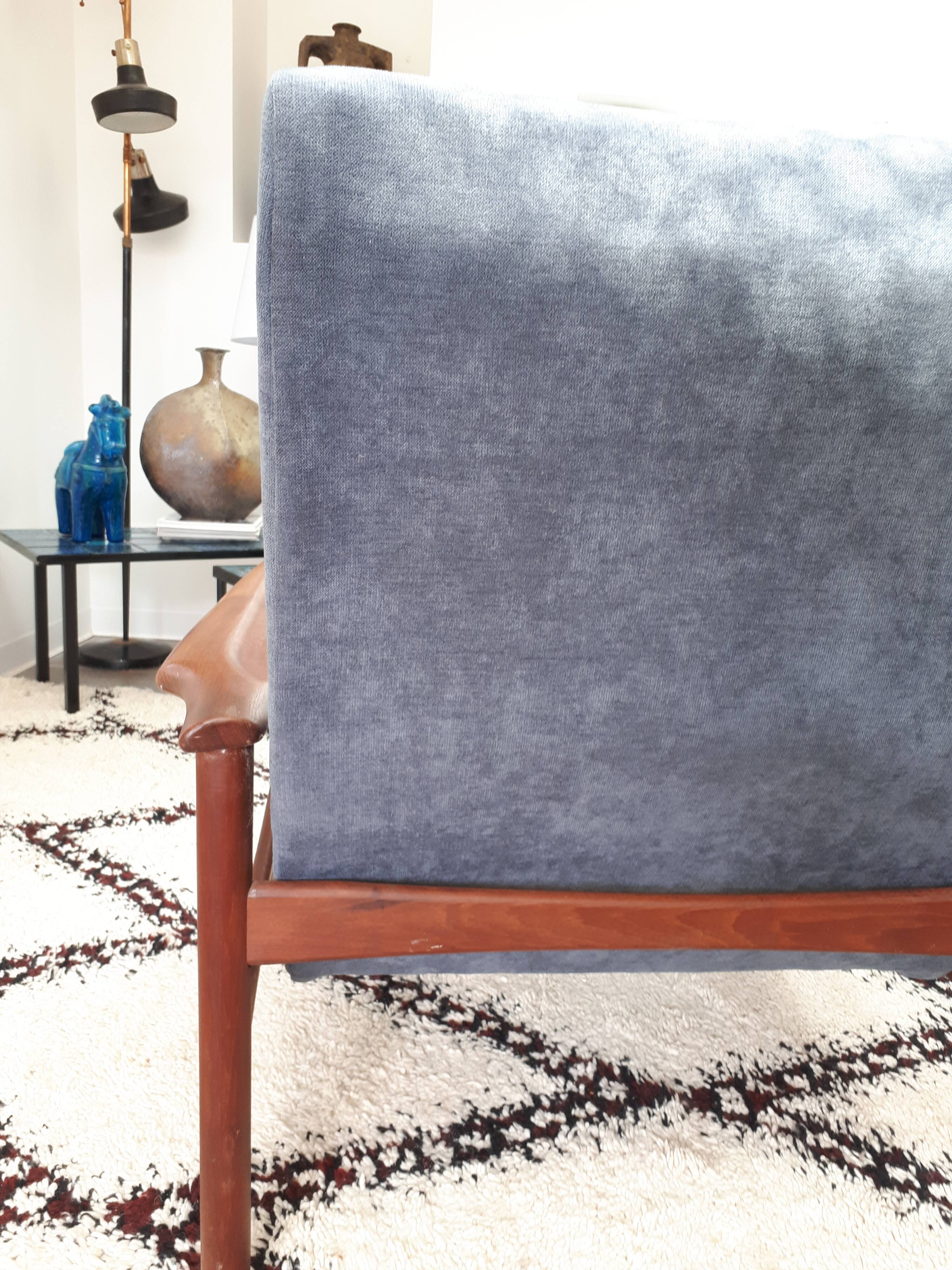 Pair of 50s steiner armchairs