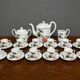 Limoges porcelain tea service – Asian decor "Bird and Peony"