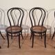 Chaises de salle à manger en hêtre courbé dans le style de Thonet, Italie, lot de 4