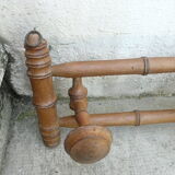 bamboo coat holder Napoleon III 4 hooks