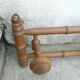 bamboo coat holder Napoleon III 4 hooks