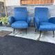 Paire de fauteuils vintage années 50/60