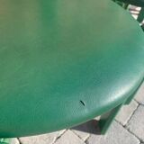 6 Bruno Rey Kush & co Green Stackable Chairs Circa 1970