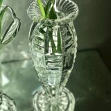 Vase taillé en verre