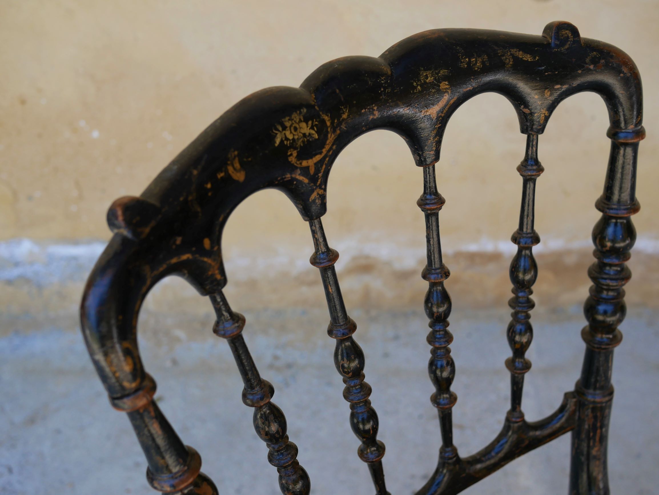 Napoleon III Chair in wood and cannage, twenties