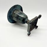 Pair of "Médicis" vases in verdigris – 1950s