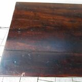 Solid walnut farmhouse table