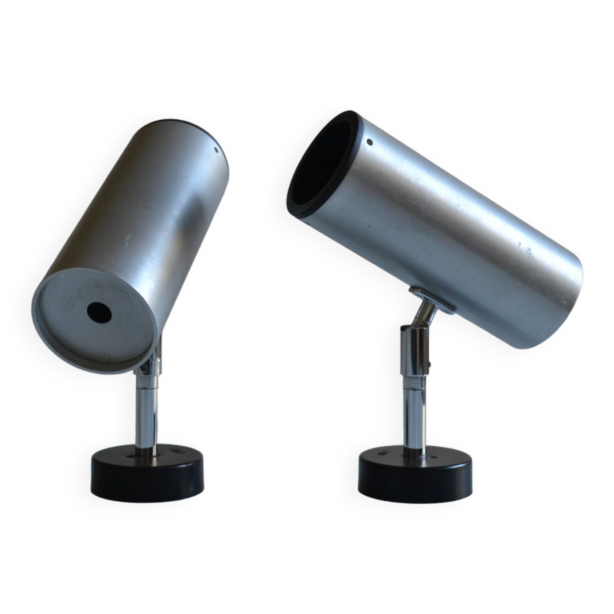 Staff leuchten pair of 1960s pipe wall lights