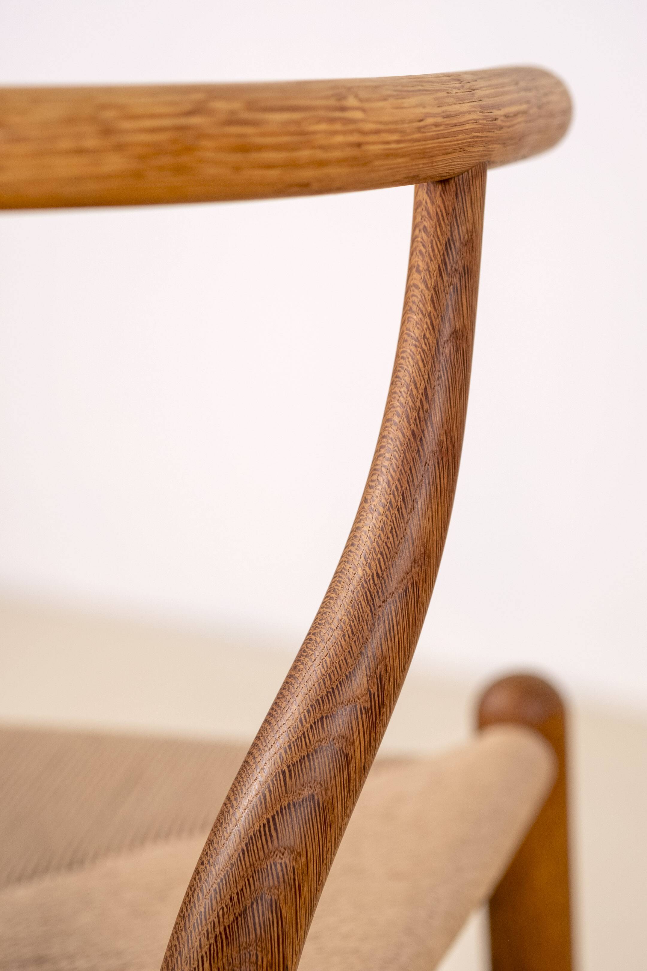4x Hans J. Wegner Oak CH24 Wishbone Chair, 1980s Denmark