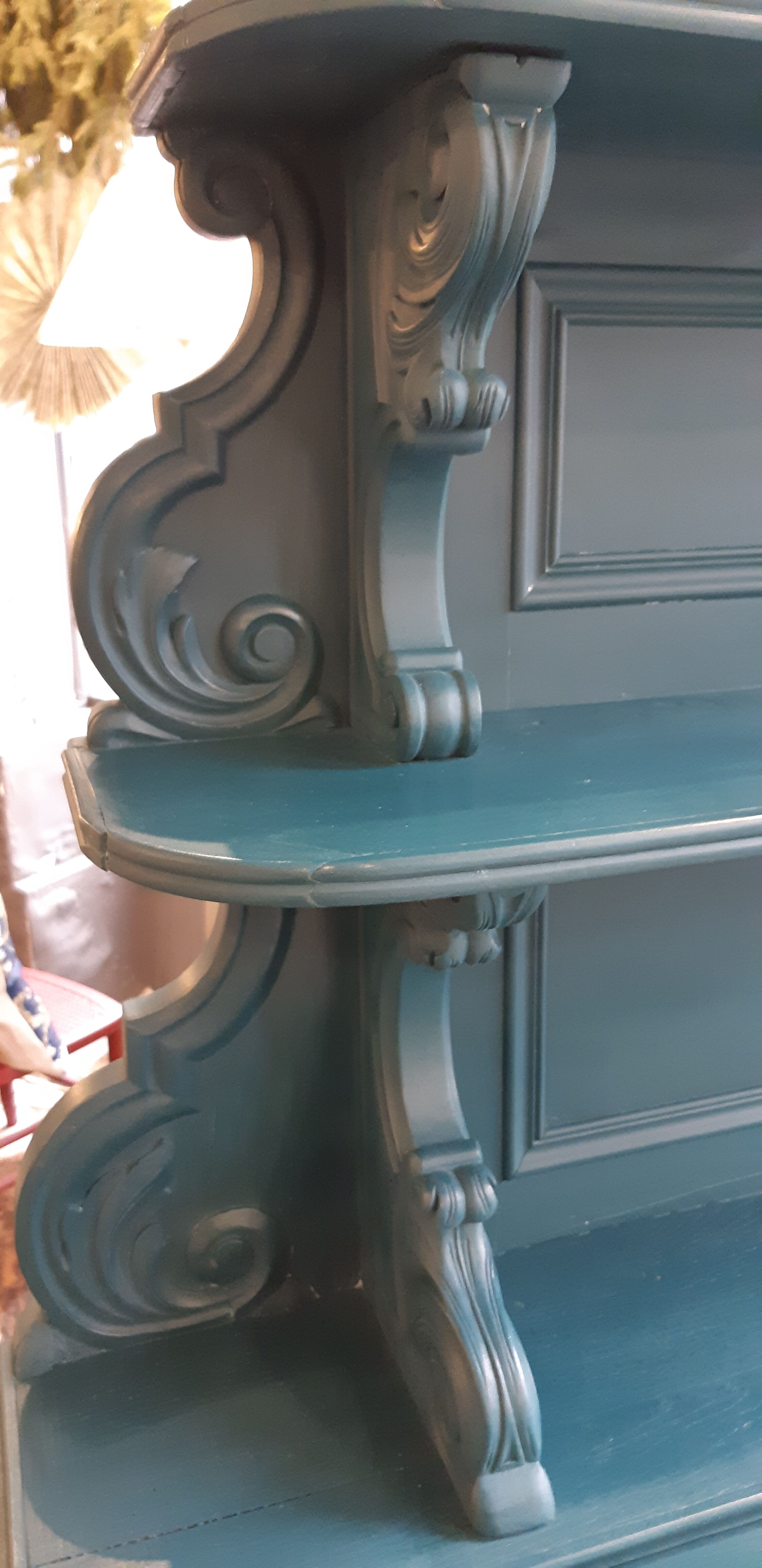 Blue cupboard