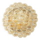 Doria Leuchten wall or ceiling lamp, Space Age design, bubble glass, 1970s