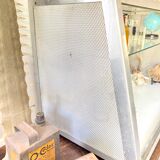 Old stainless steel window