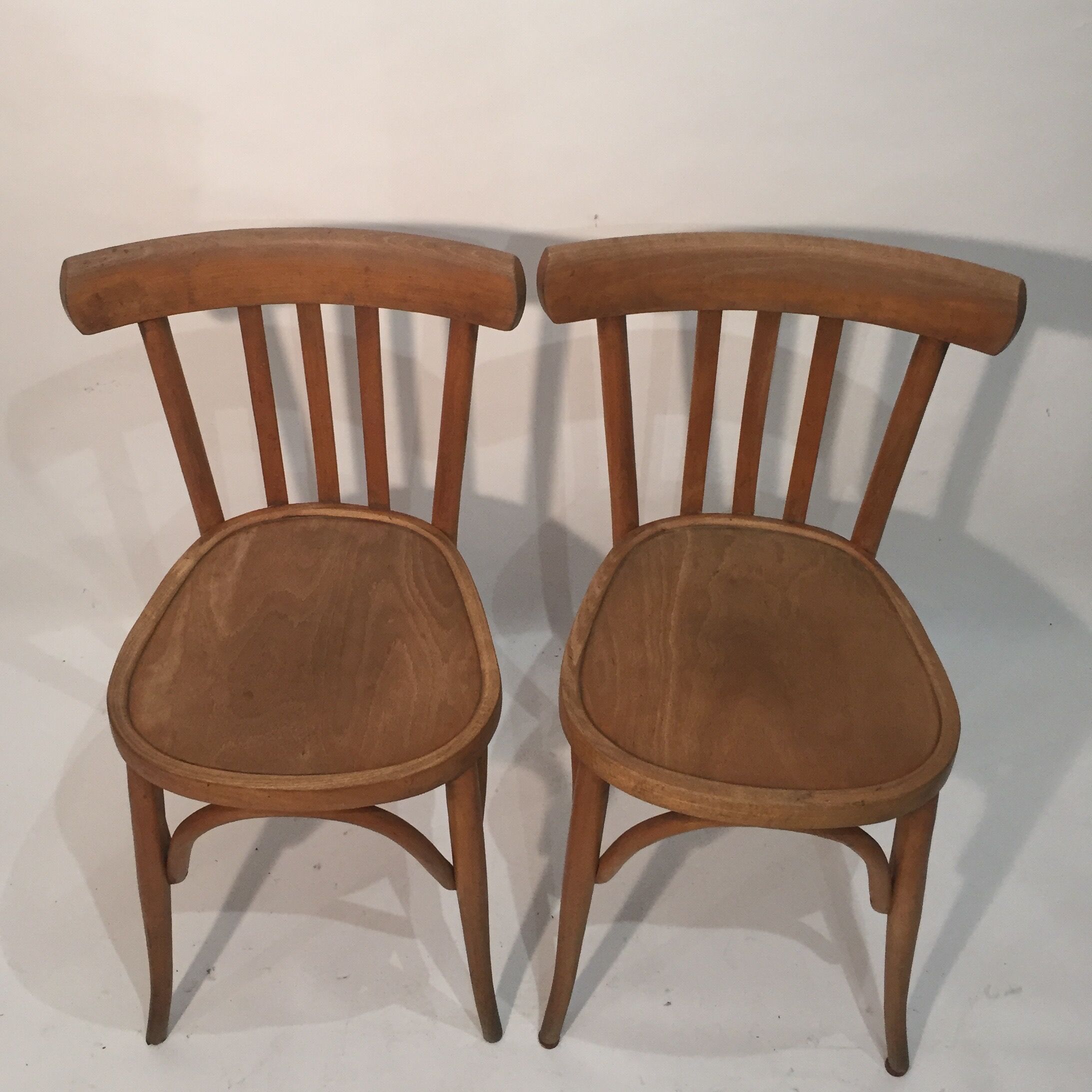 Series of 4 bistro chairs