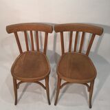 Series of 4 bistro chairs