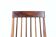 Suite de 6 chaises à barreaux en palissandre de Rio