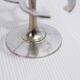 Salt and pepper set in silver metal 1930
