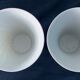 Pair of Haviland mazagrans in Limoges porcelain