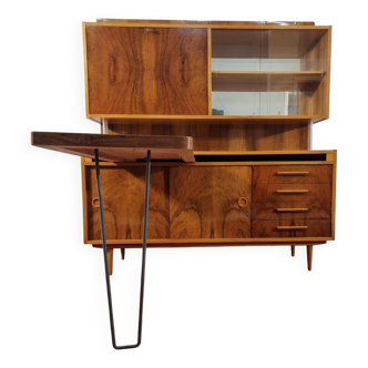 Vintage sideboard and desk, 1970s