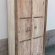 Wooden wardrobe with antique doors