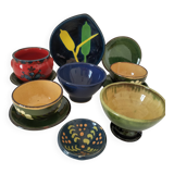 Glazed earthenware set