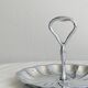 Lightweight metal serving dish