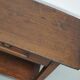 Table d'appoint en chêne rustique français vintage, années 1920