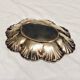 Empty oval brass pocket