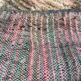 Modern berber rug boujad wool